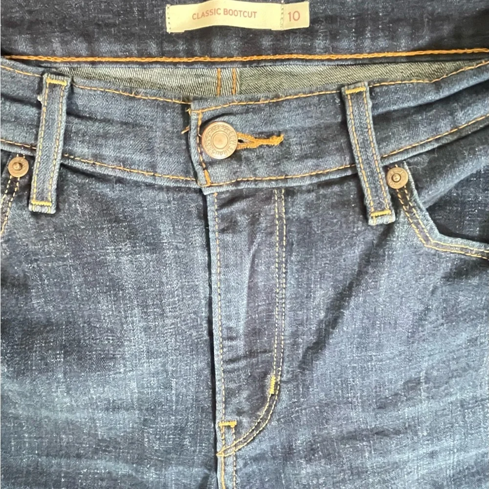 Levi's Classic Boot Cut Blue Women's Jeans - Picture 2 of 7